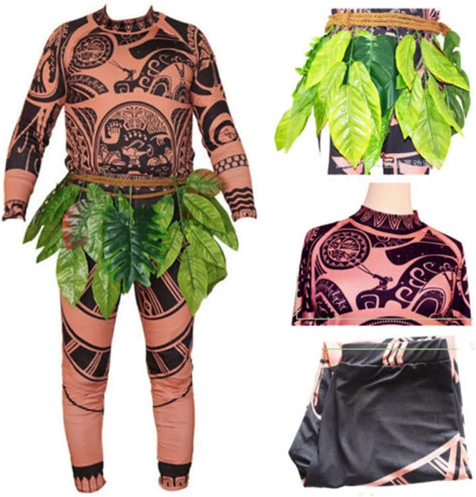 Adult Men Kids T Shirt/Pants Halloween Costume Cosplay Family Matching Outfits