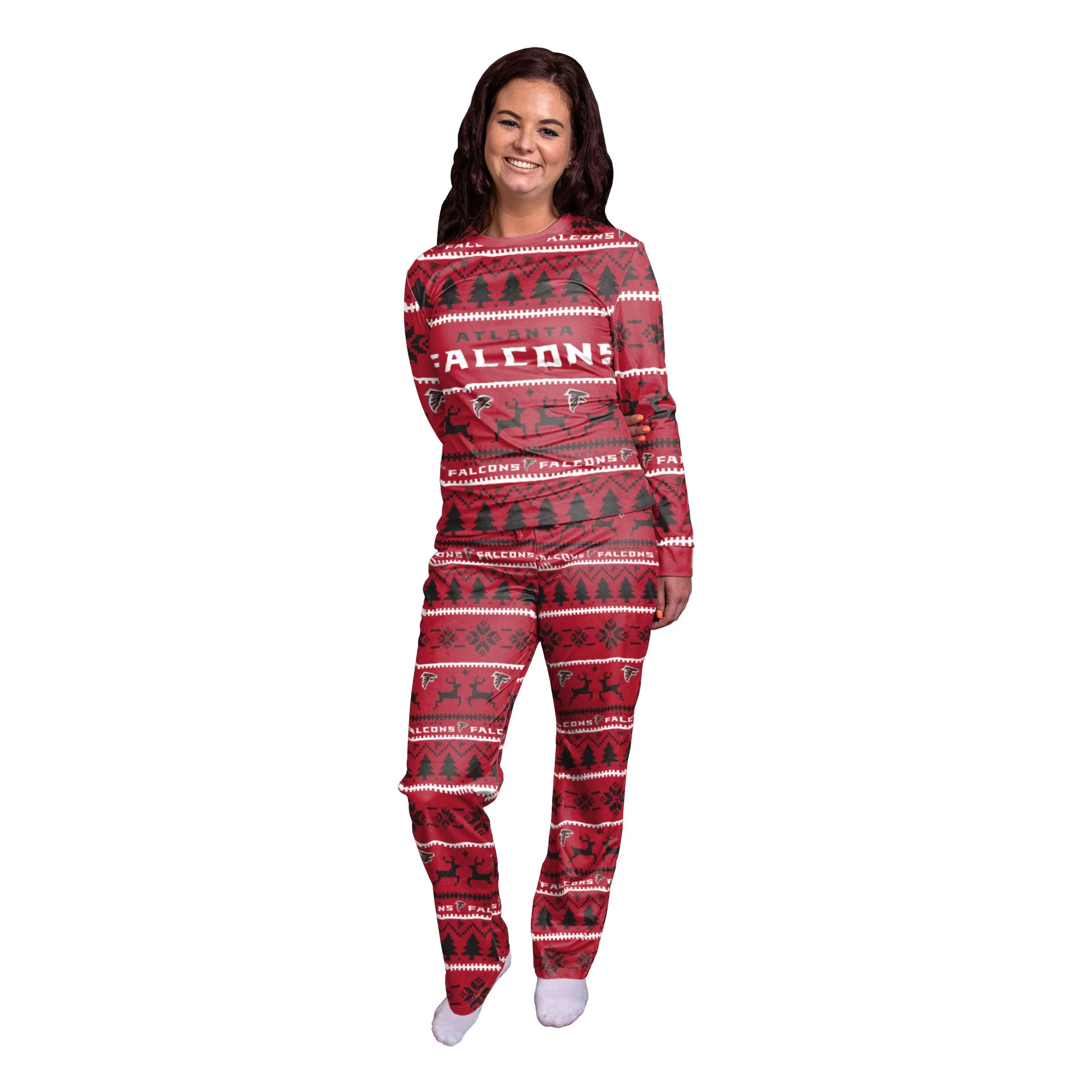 Atlanta Falcons NFL Family Holiday Pajamas