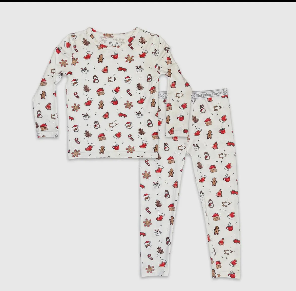 Bellabu Bear Family Pajamas - Christmas Cookies