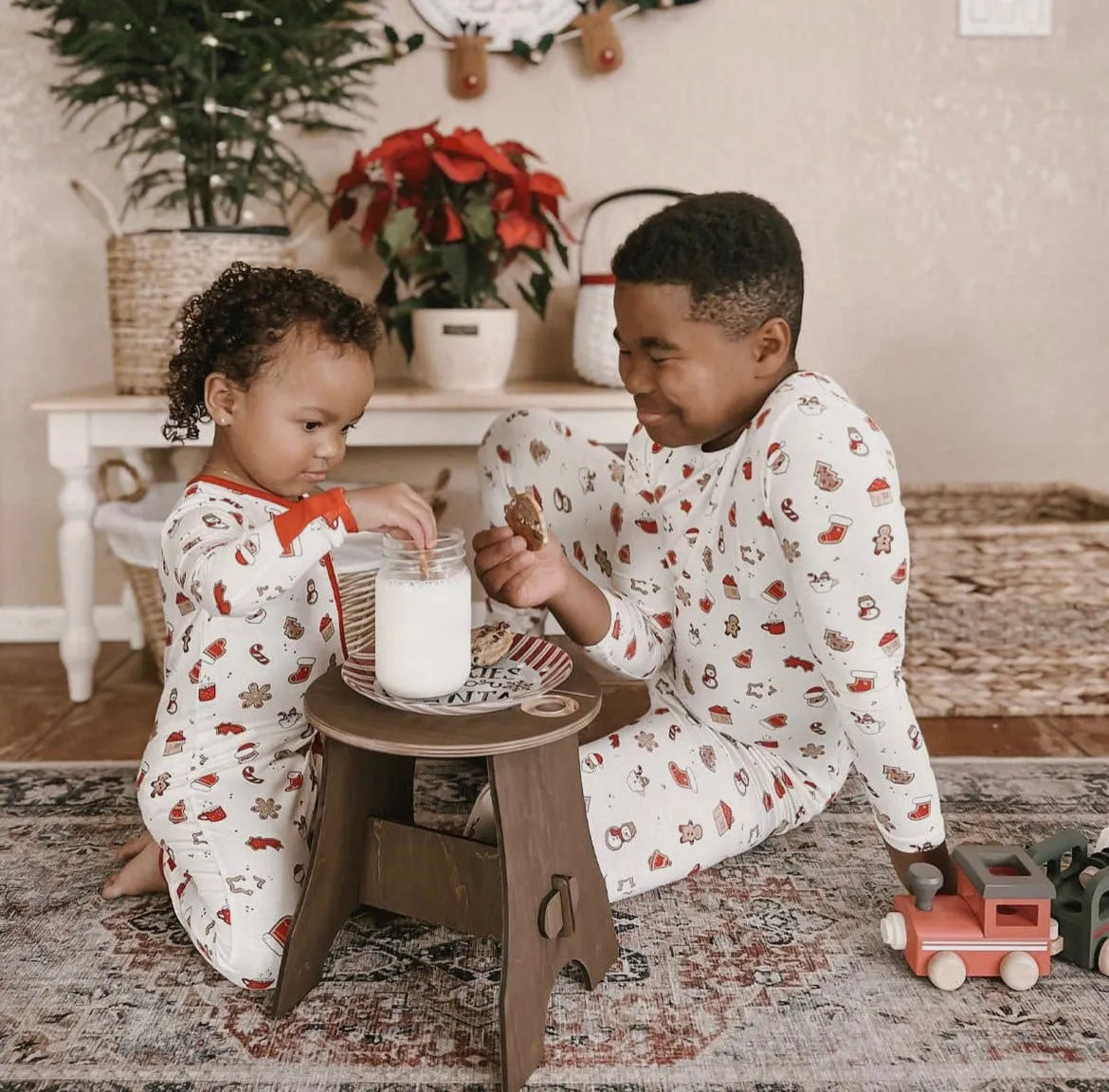 Bellabu Bear Family Pajamas - Christmas Cookies
