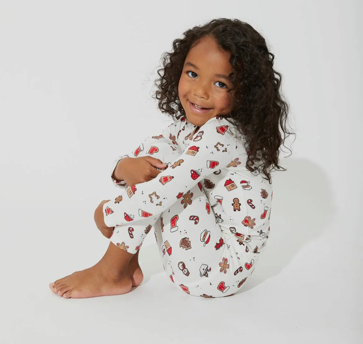 Bellabu Bear Family Pajamas - Christmas Cookies