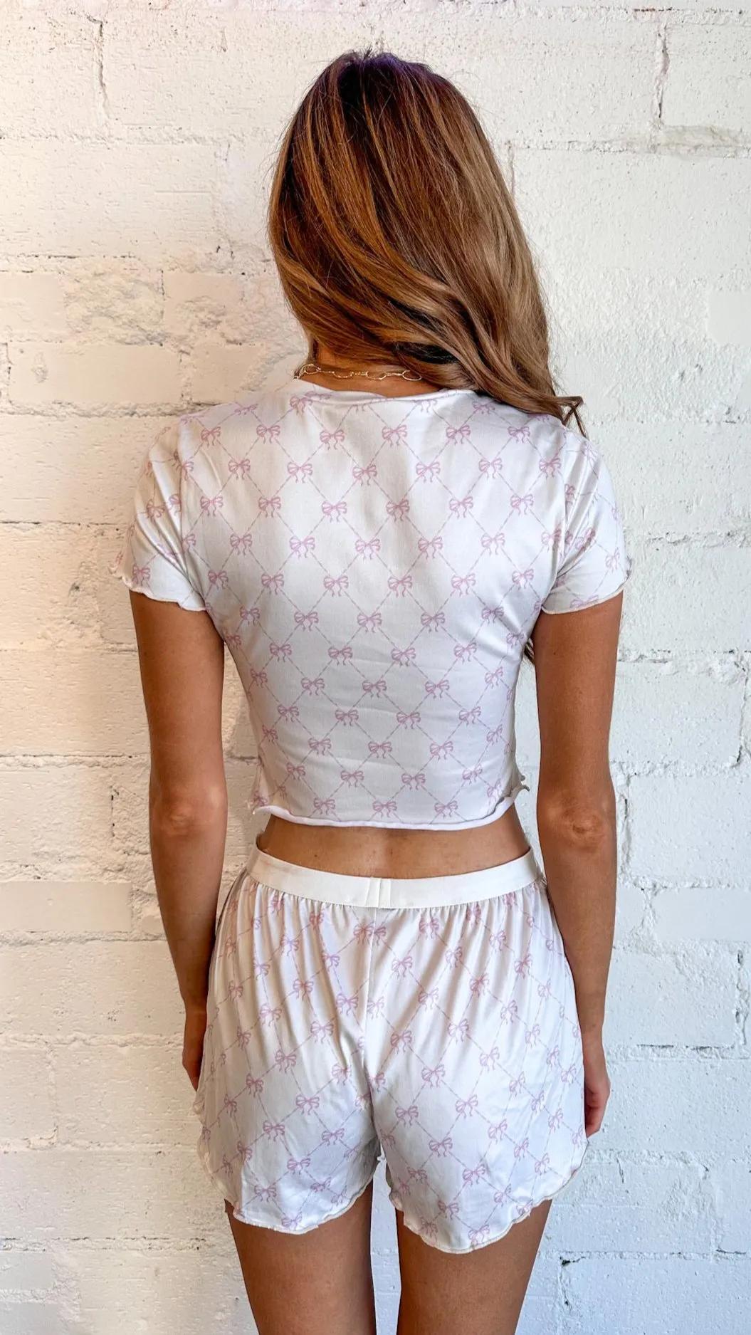 Bowtiful Dreams Pajama Shorts