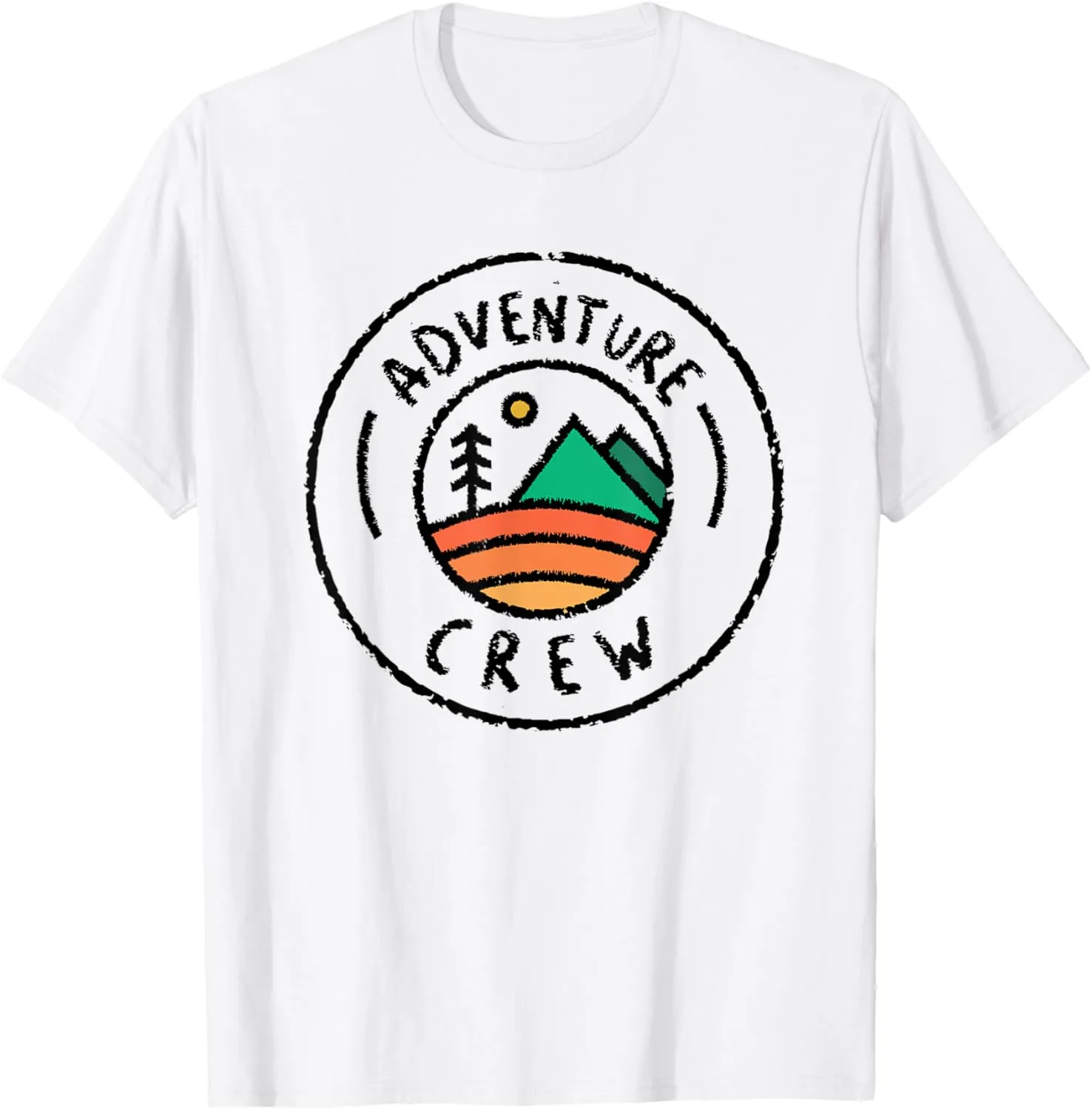 Camping Matching Shirts for Family Camper Adventure Crew T-Shirt