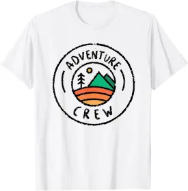 Camping Matching Shirts for Family Camper Adventure Crew T-Shirt