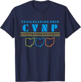 CVNP Nature Lover Hiking Camping Backpacking Family Souvenir T-Shirt