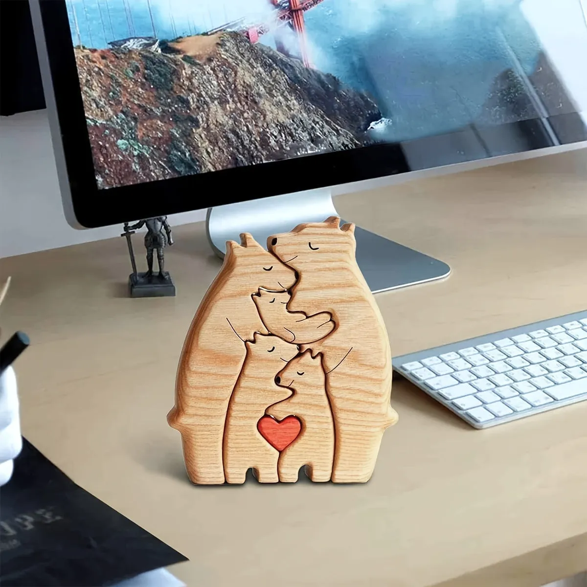 DIY Wooden Puzzle Decor  Perfect for Holidays and Gifts