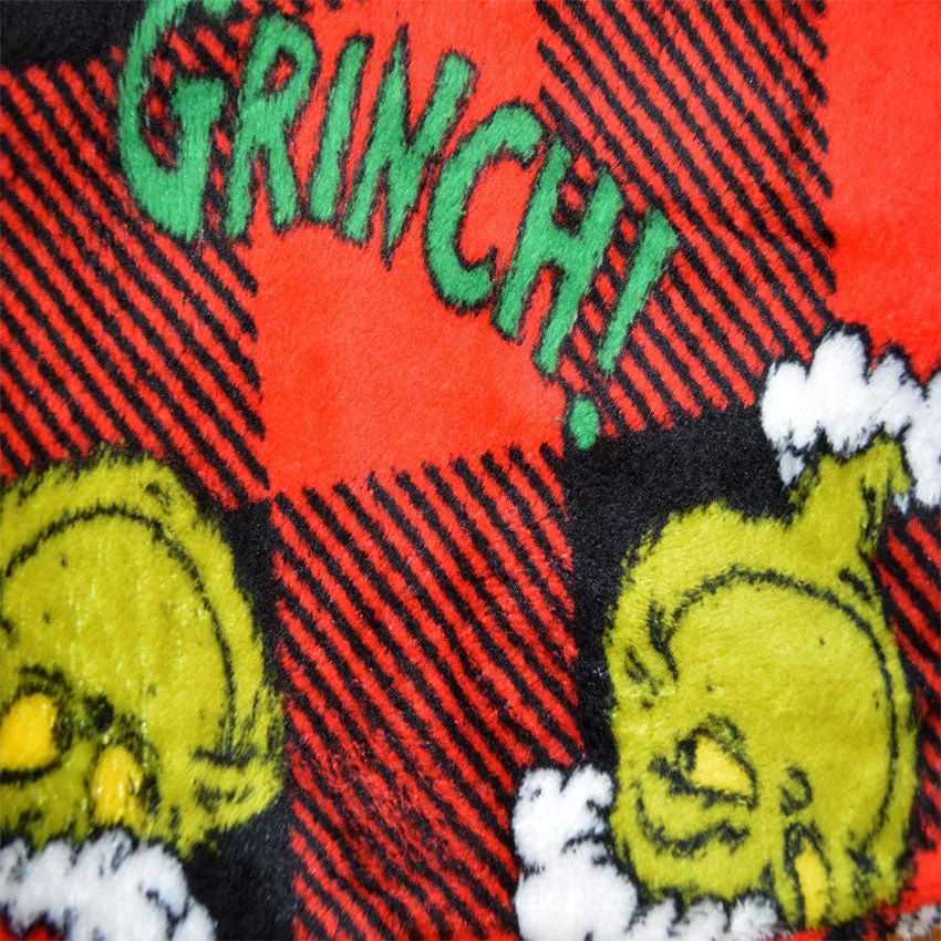 Dr. Seuss 100% Grinch Boys Pajama with Socks
