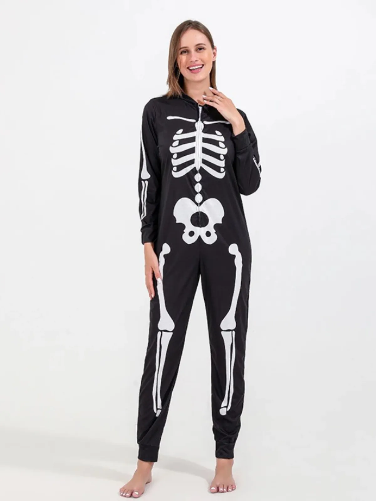 Family Style Mr. Bones Halloween Pajamas Set