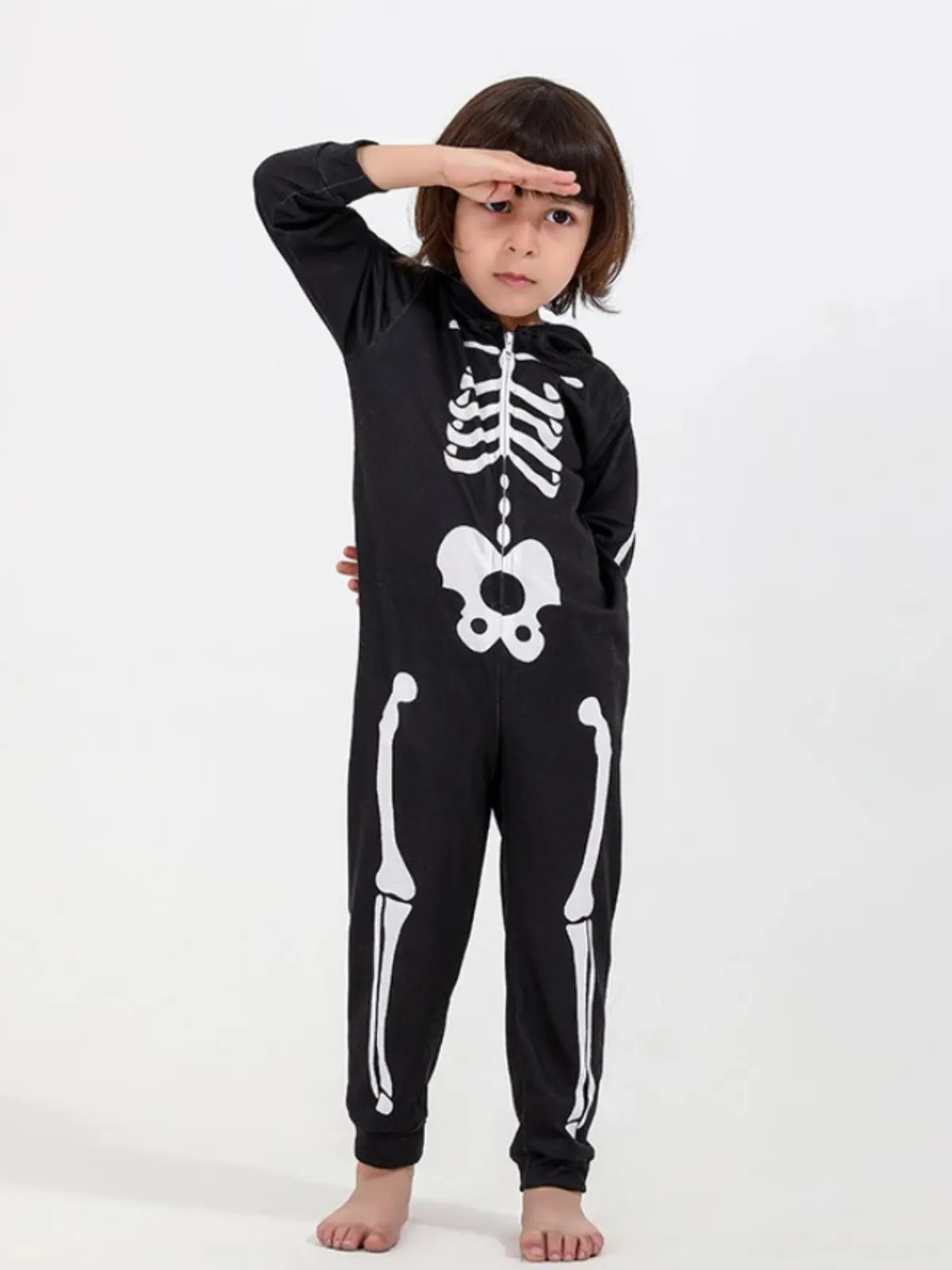Family Style Mr. Bones Halloween Pajamas Set