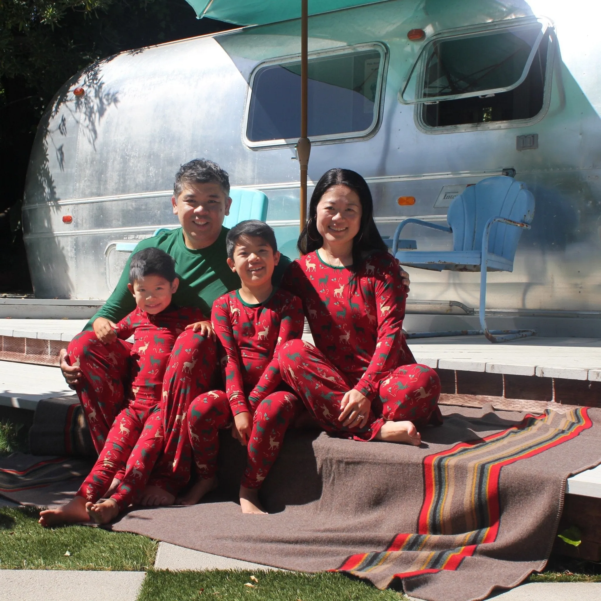 Holiday Reindeer Women's Pajama Set