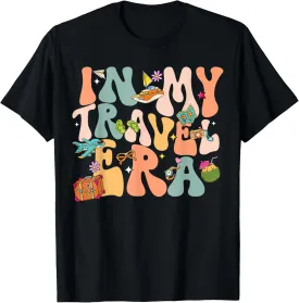 In My Travel Era Airplane Adventure For Family Vacation Trip T-Shirt