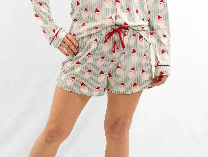 Jolly Santa Sleep Shorts
