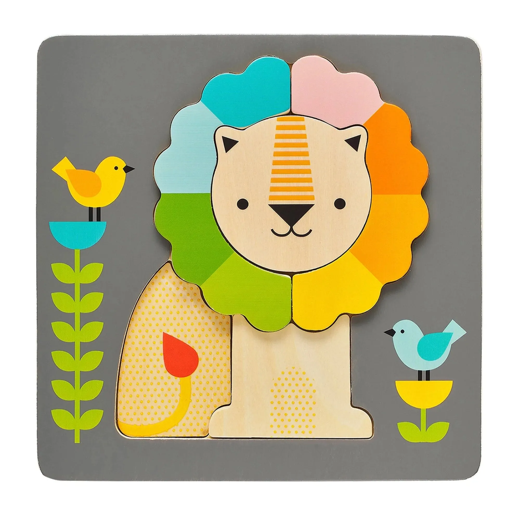 Little Lion Chunky Wooden Puzzle
