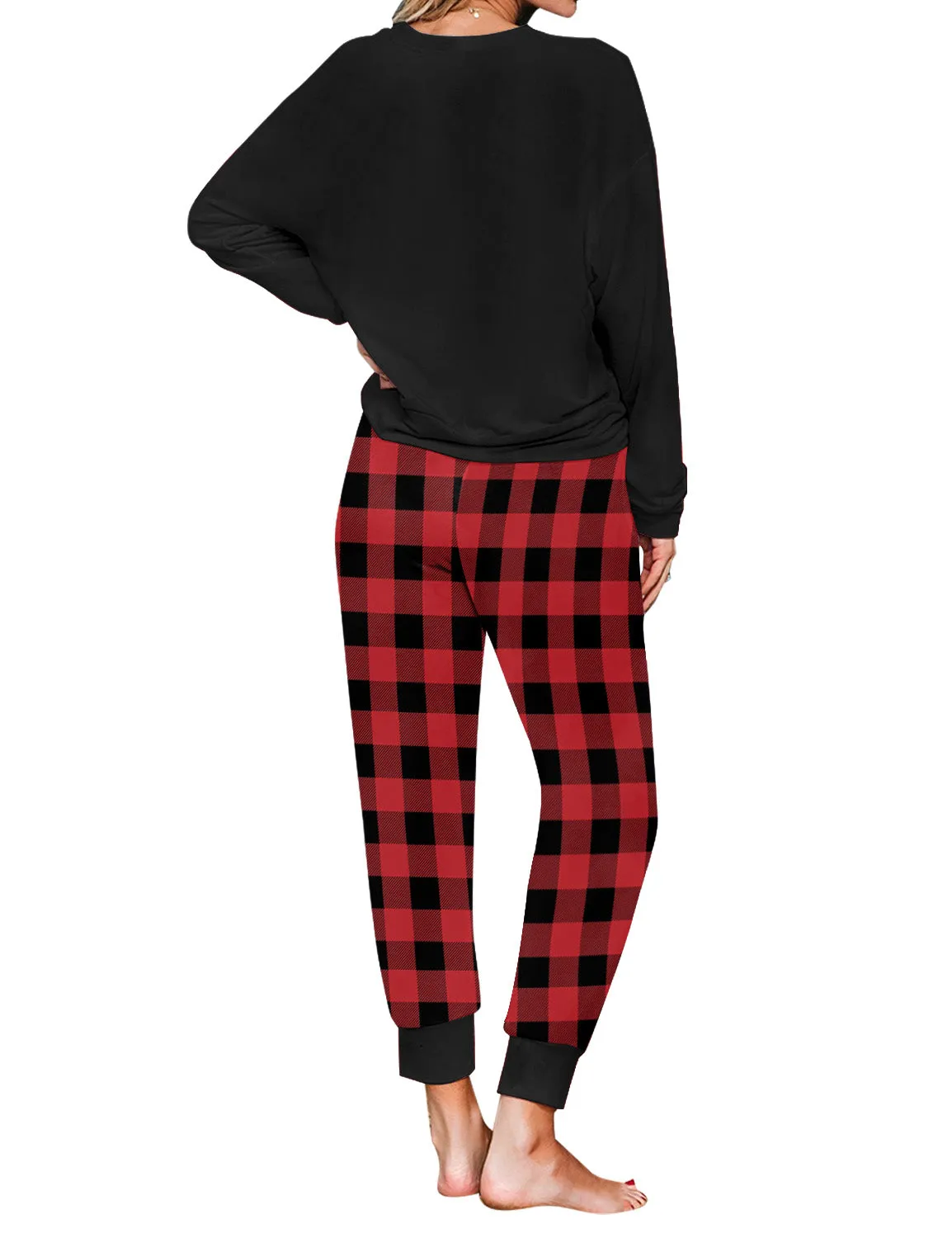 luvamia Women Tie Dye Pajama Sets Long Sleeve Tops and Pants PJ Sets Joggers Loungewear Sleepwear