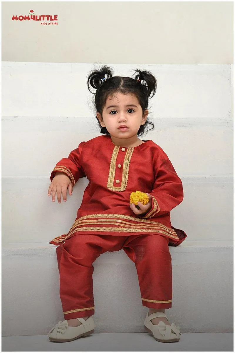 Mom4Little - Anarkali kurta pajama  Set