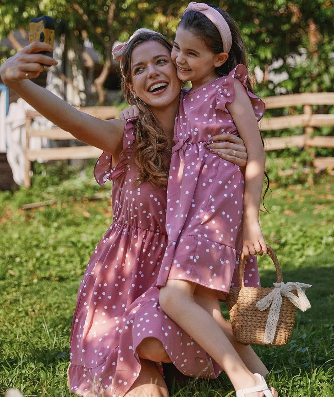 Mommy and Me Dresses - Family Matching Outfits for Women,Baby Girls - Great for Photos,Vacation and Mother's Day