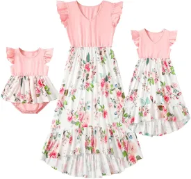 Mommy and Me Dresses - Family Matching Outfits for Women,Baby Girls - Great for Photos,Vacation and Mother's Day