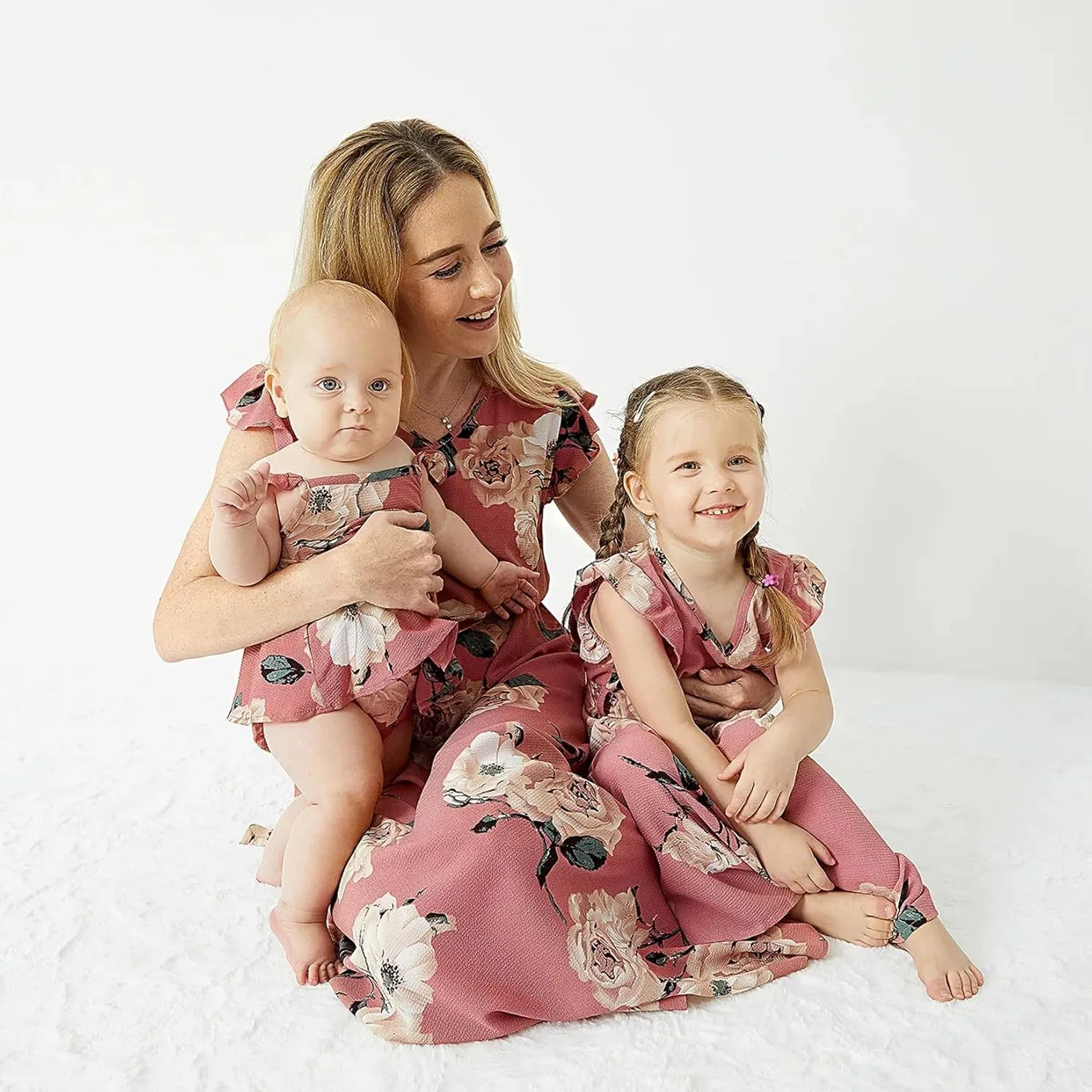 Mommy and Me Dresses - Family Matching Outfits for Women,Baby Girls - Great for Photos,Vacation and Mother's Day