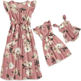 Mommy and Me Dresses - Family Matching Outfits for Women,Baby Girls - Great for Photos,Vacation and Mother's Day