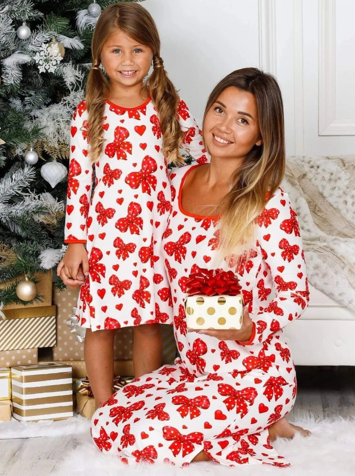 Mommy and Me Matchy-Matchy Nightgown Pajama