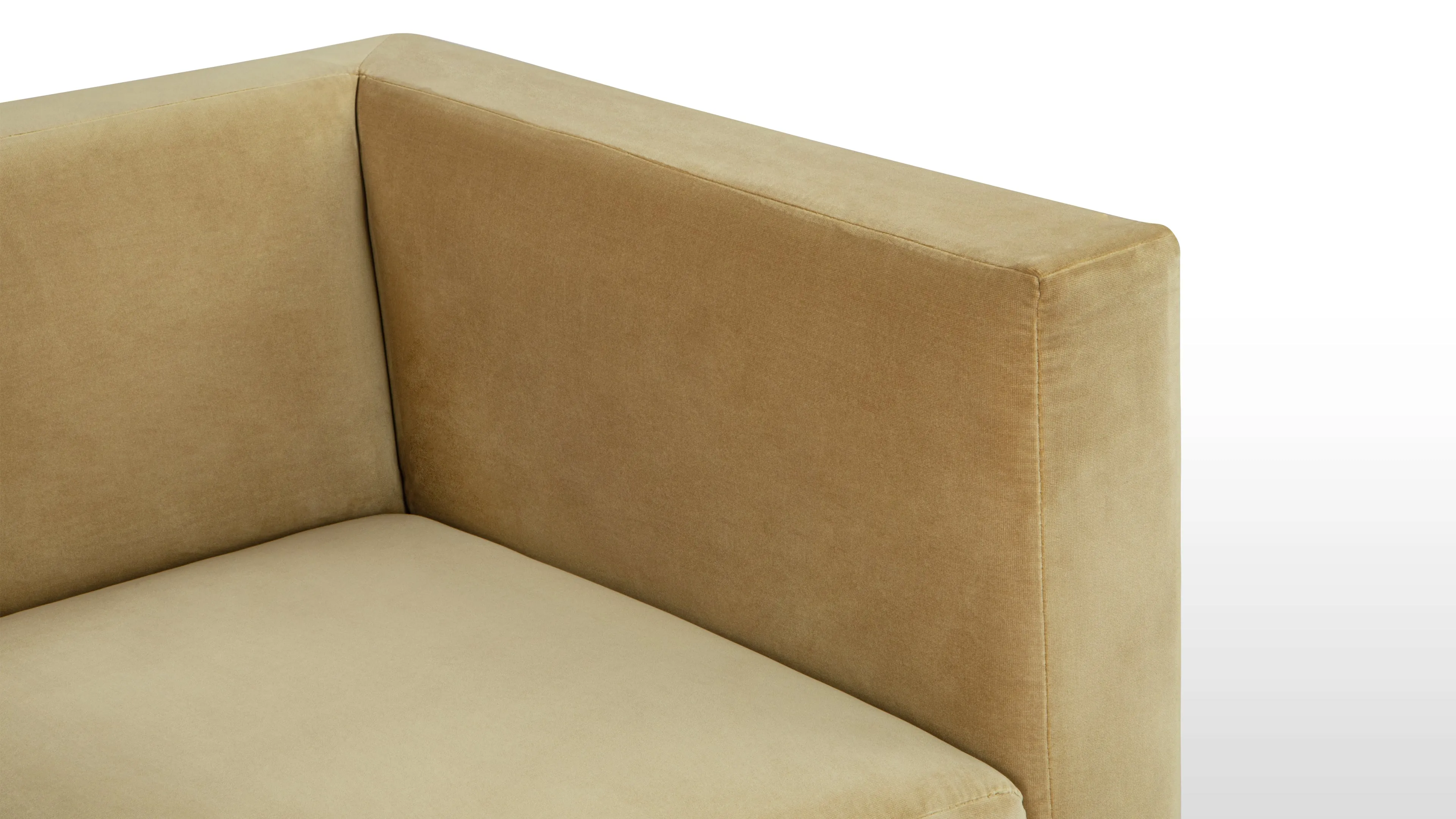 Olsen - Olsen Lounge Chair, Honey Velvet