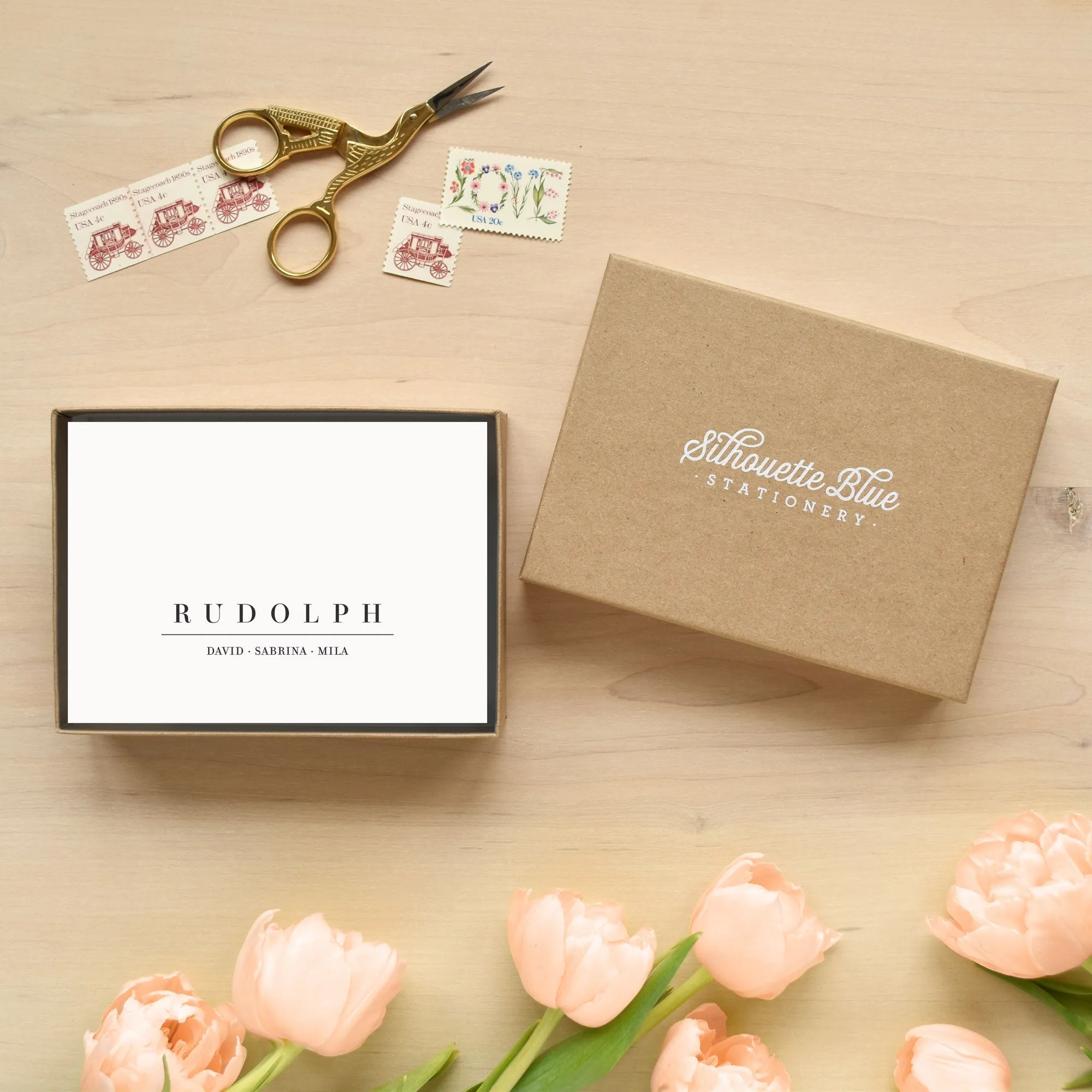 Opera Family Personalized Stationery