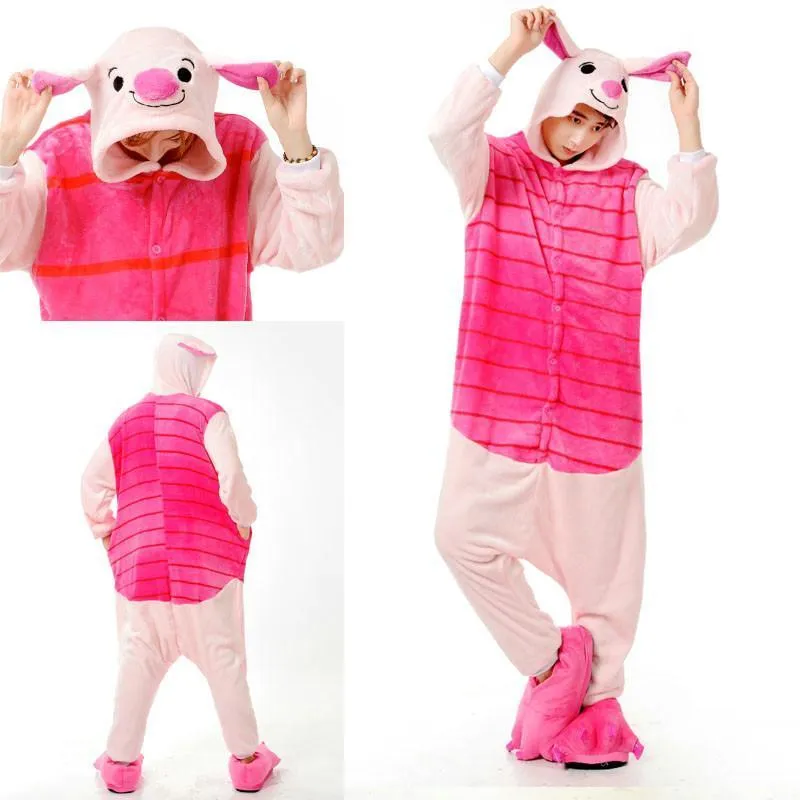 Piglet Onesies Kigurumi Pajamas Pyjama Animal Costume