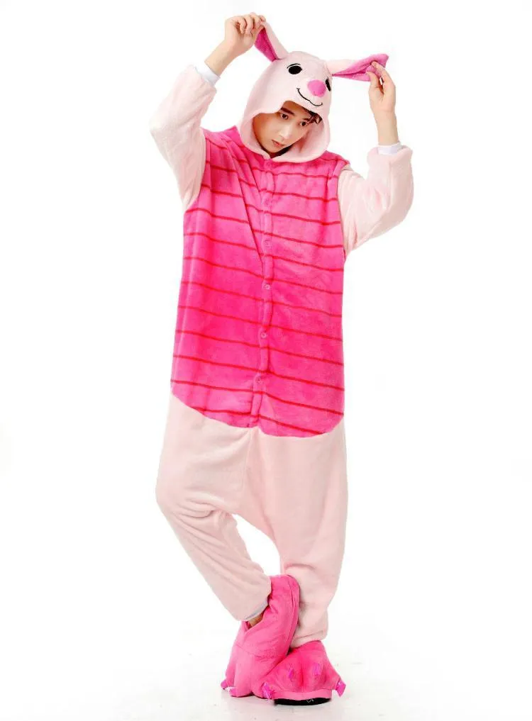 Piglet Onesies Kigurumi Pajamas Pyjama Animal Costume