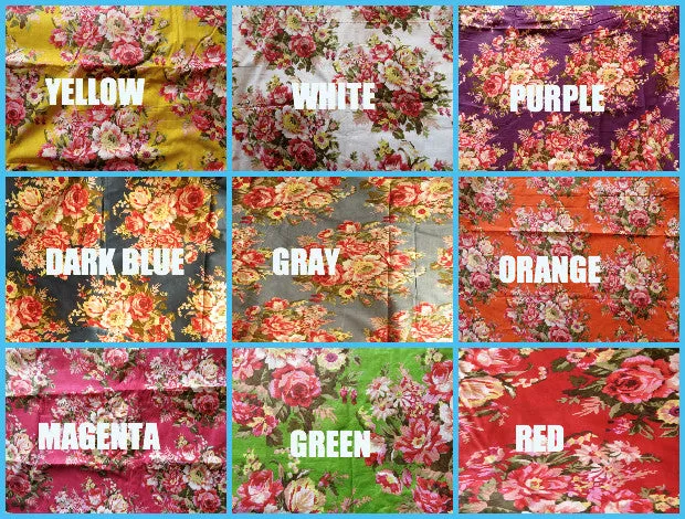 Pink Floral Mommy Baby Matching Pajama Sets