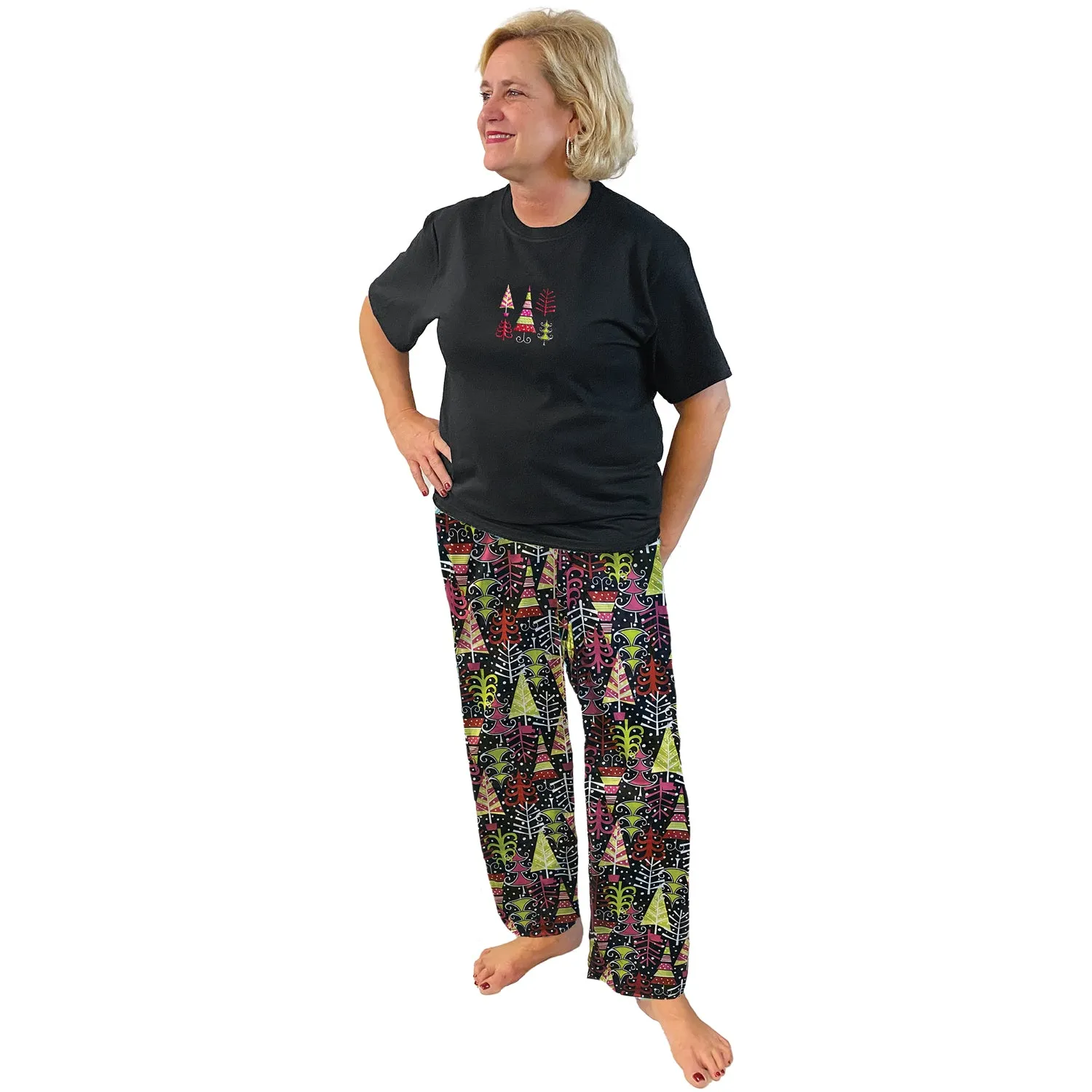 Retro Trees Sleep Set