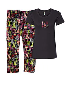 Retro Trees Sleep Set