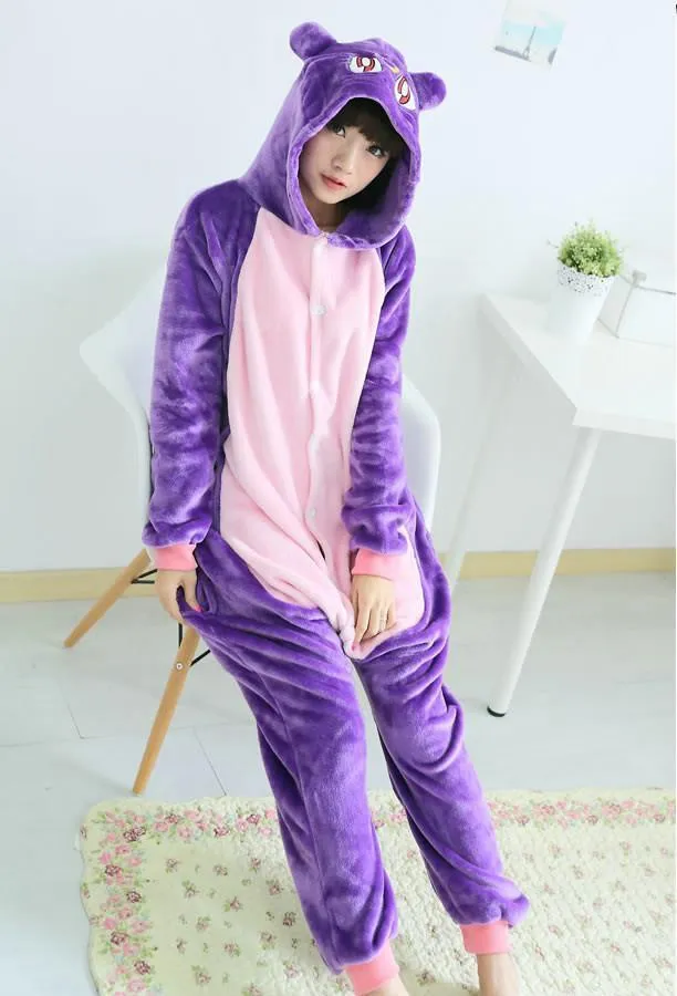 Sailor Moon Cat Luna Animal Onesies Kigurumi Pajamas Costume