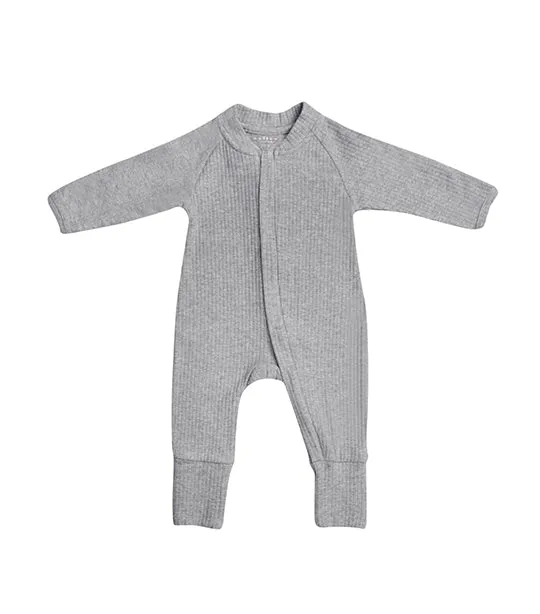 Savannah Onesie Pajama Gray