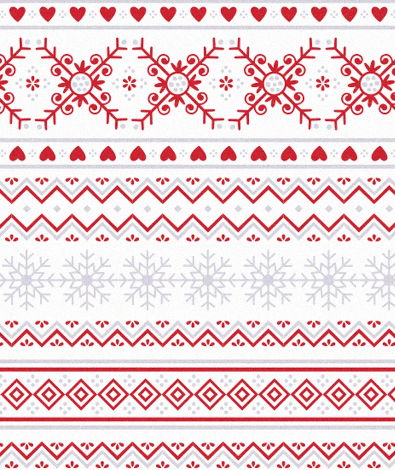 Sleepyheads Family Matching Christmas Red Fairisle Pajama Sets