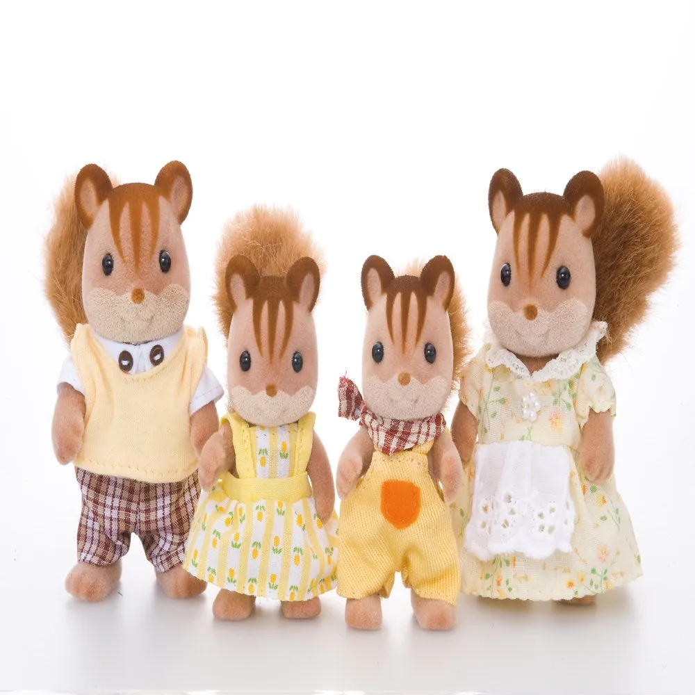 Sylvanian Families 4172 Walnut Squirrel Family