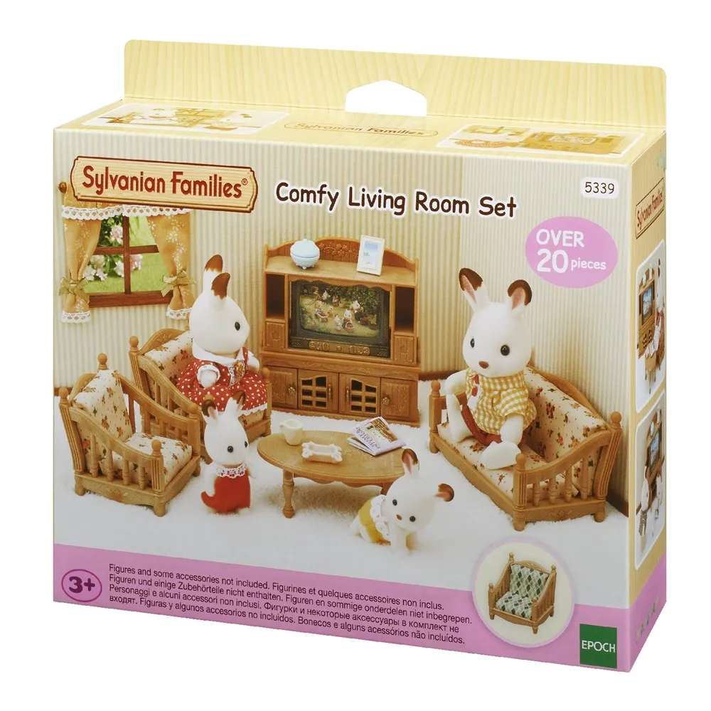 Sylvanian Families 5339 Comfy Living Room Set