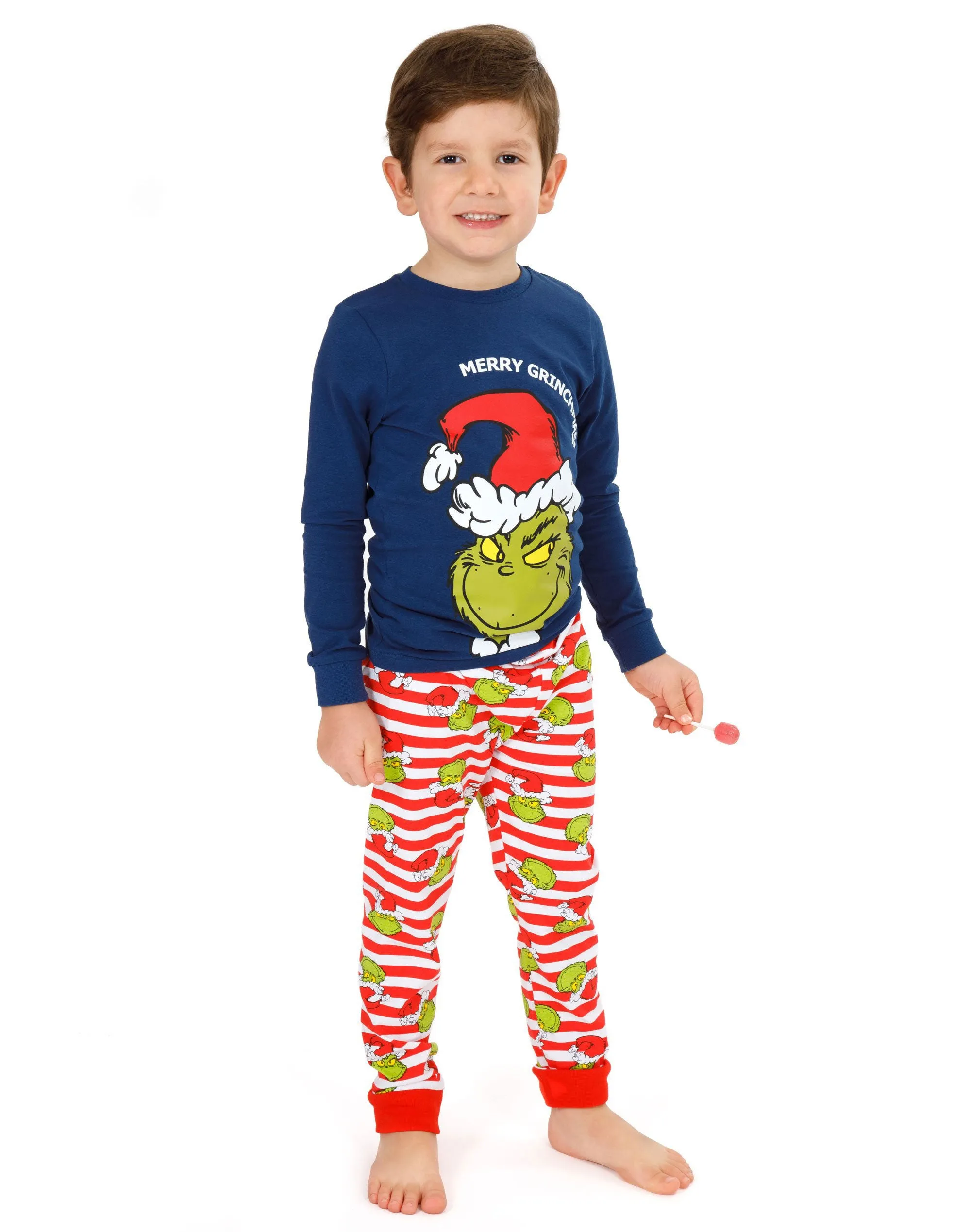 The Grinch Matching Family Christmas Pyjamas For Adults & Kids