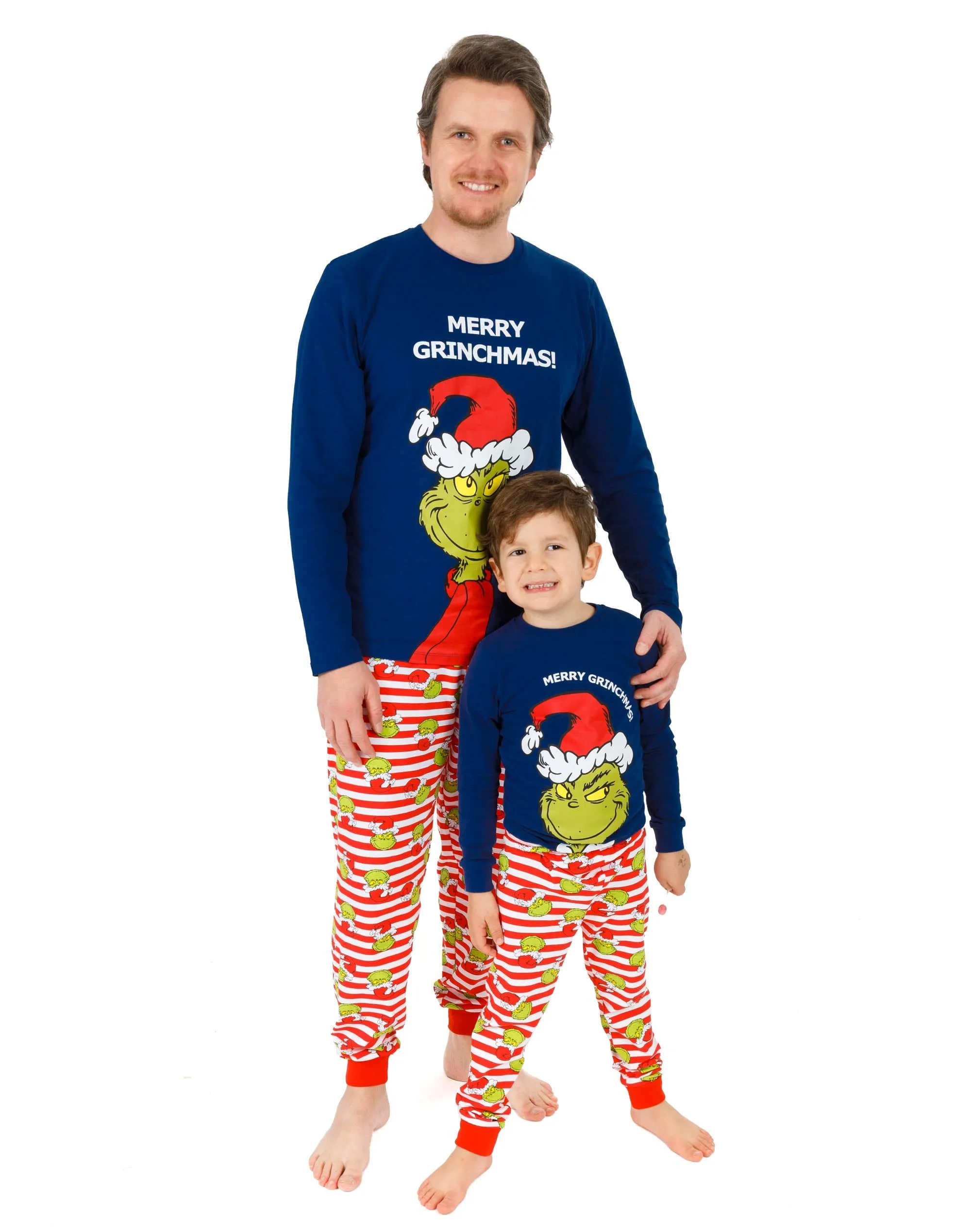 The Grinch Matching Family Christmas Pyjamas For Adults & Kids