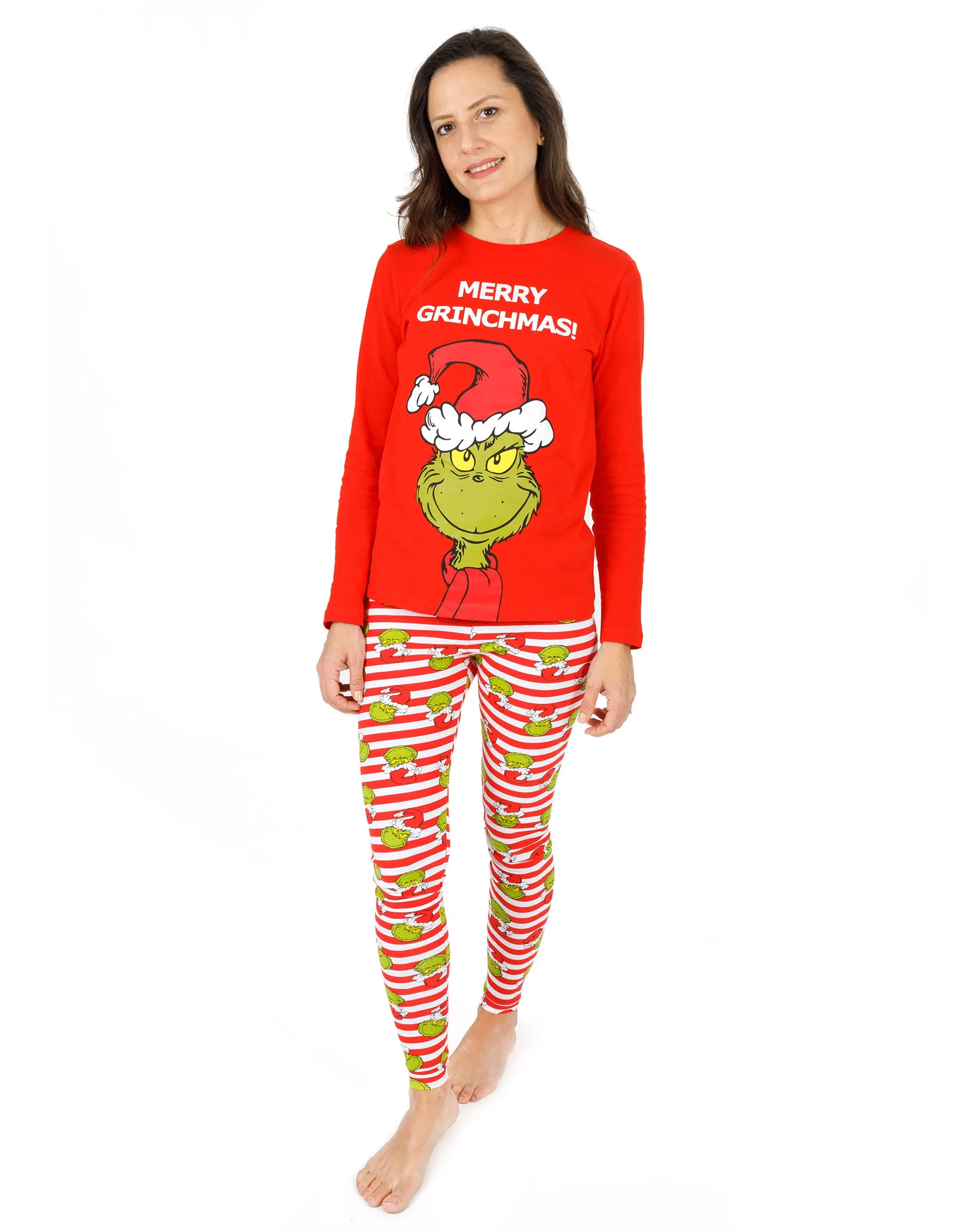 The Grinch Matching Family Christmas Pyjamas For Adults & Kids