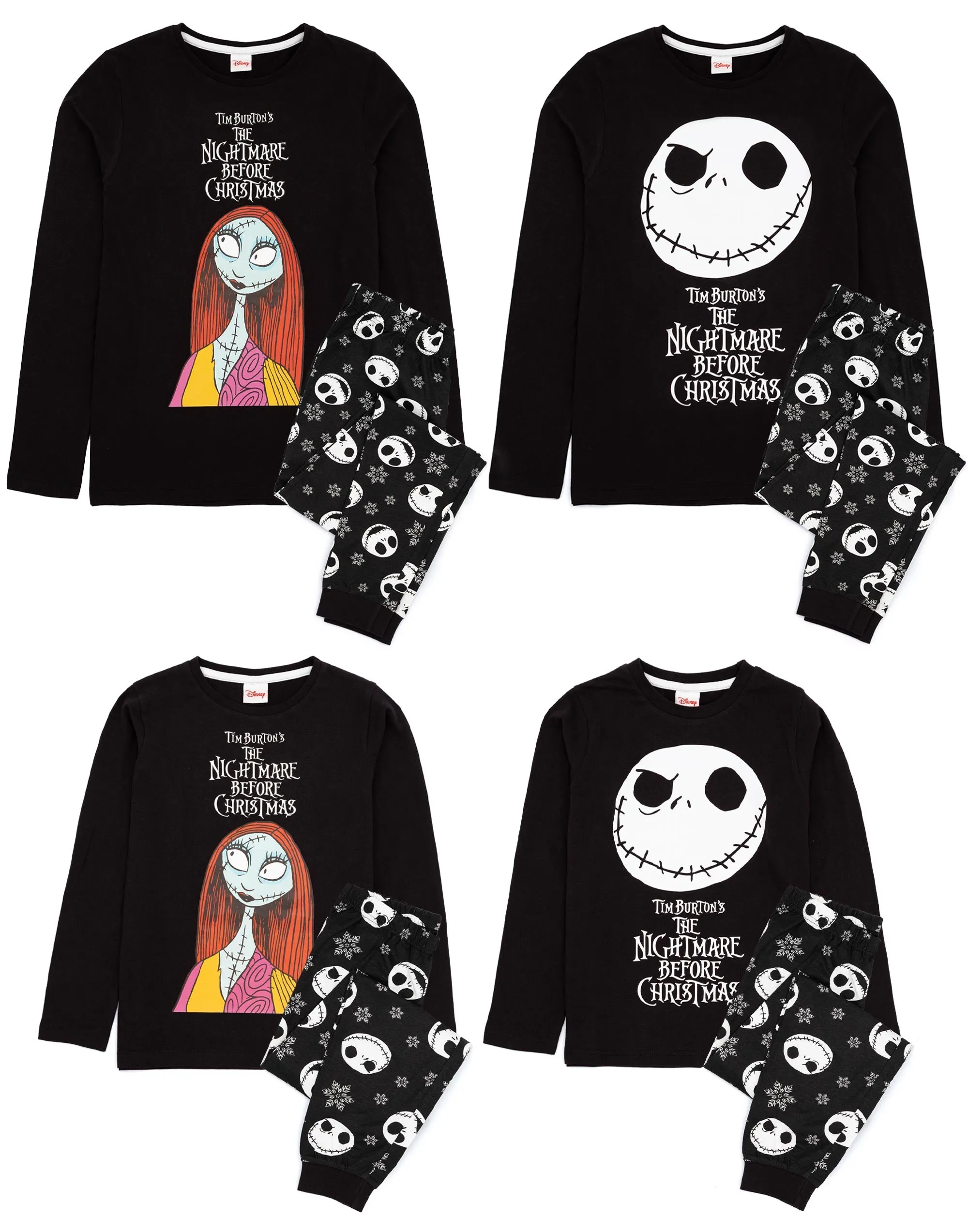 The Nightmare Before Christmas Matching Family Pyjama Set