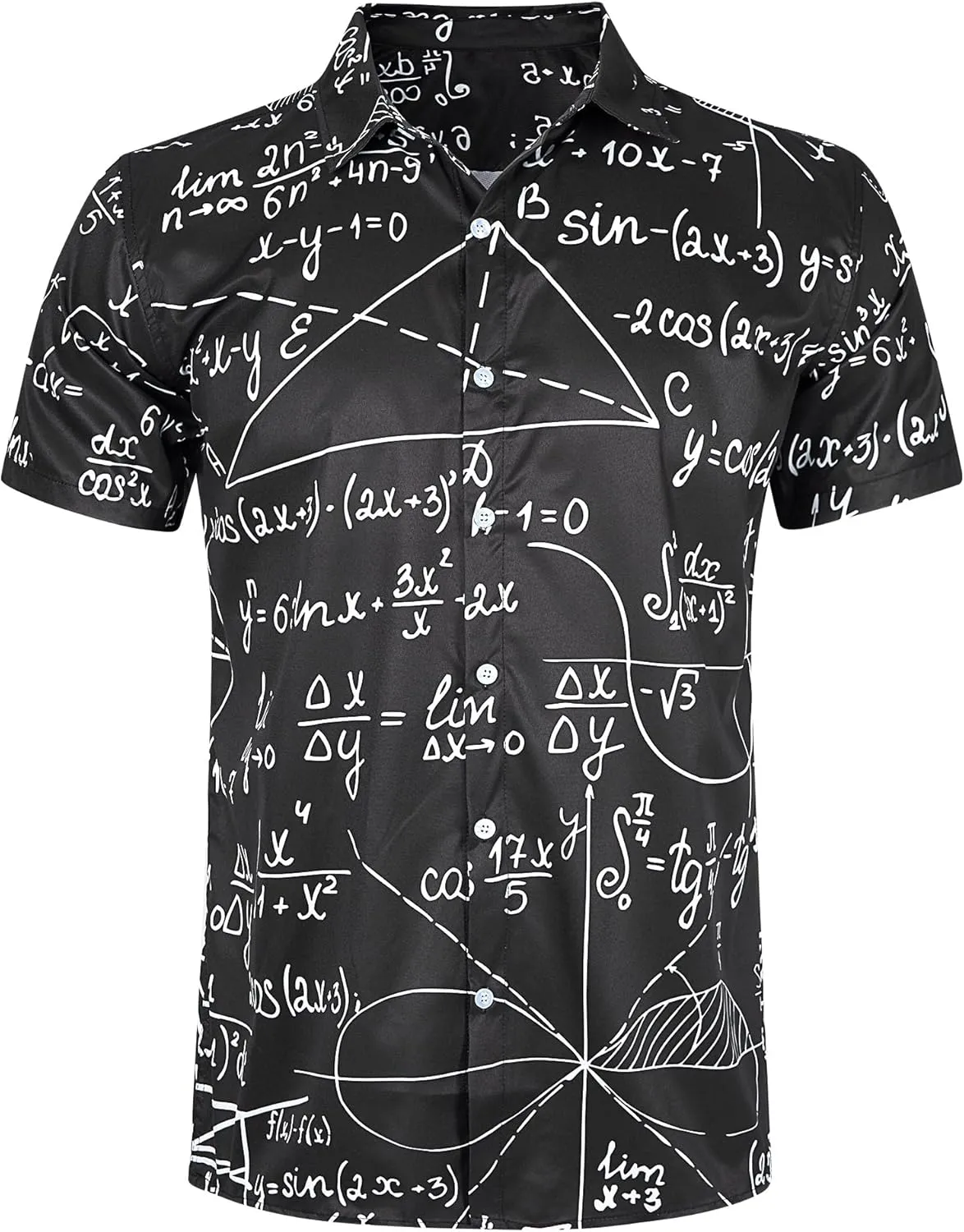 uideazone Mens Funny Hawaiian Shirts 3D Graphic Button Down Short Sleeve Tropical Holiday Beach Aloha Shirt