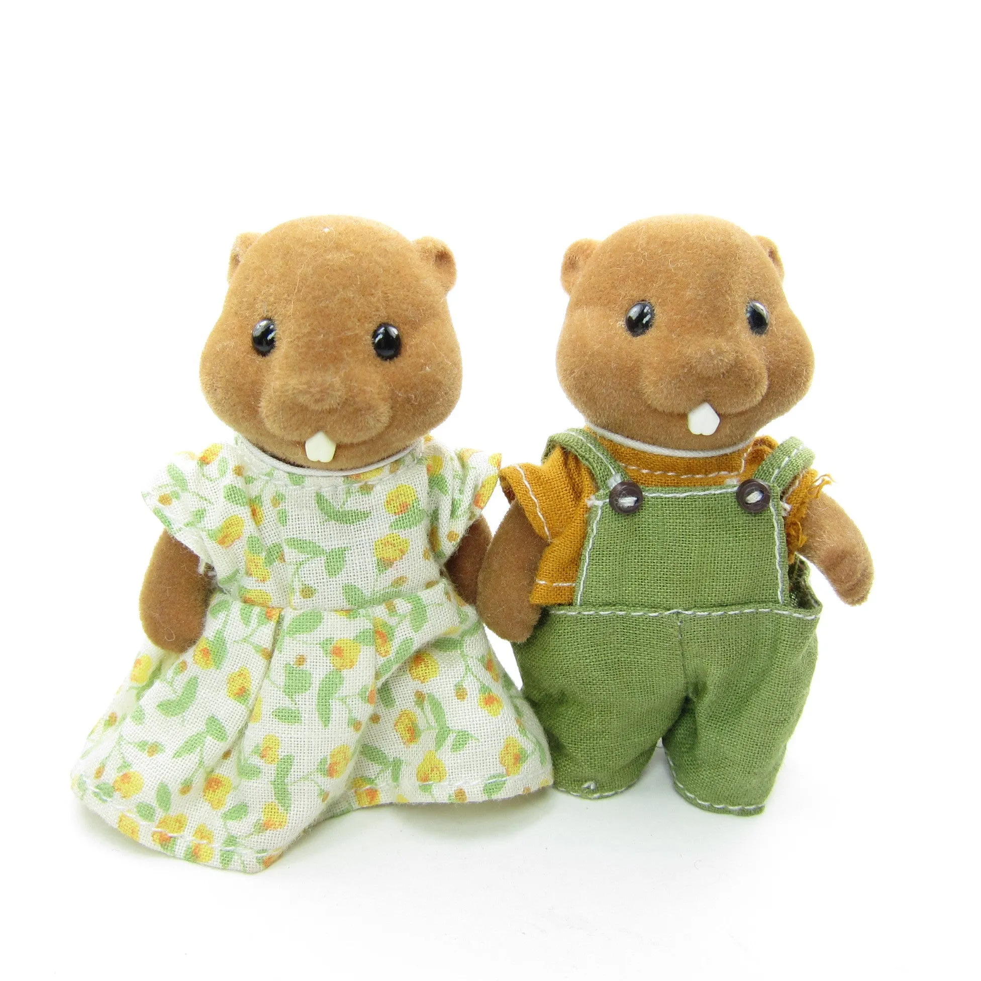 Waters Beaver Family Vintage Sylvanian Families Toys