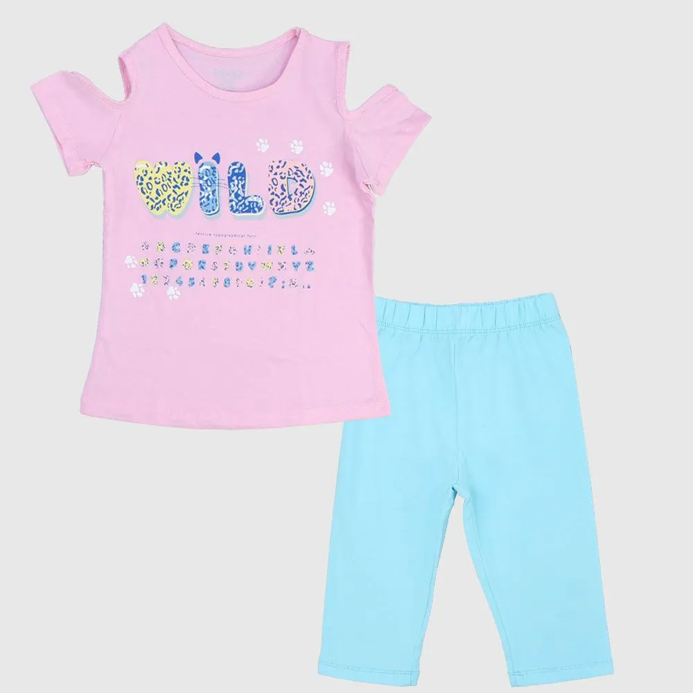 Wild Short-Sleeved Pajama