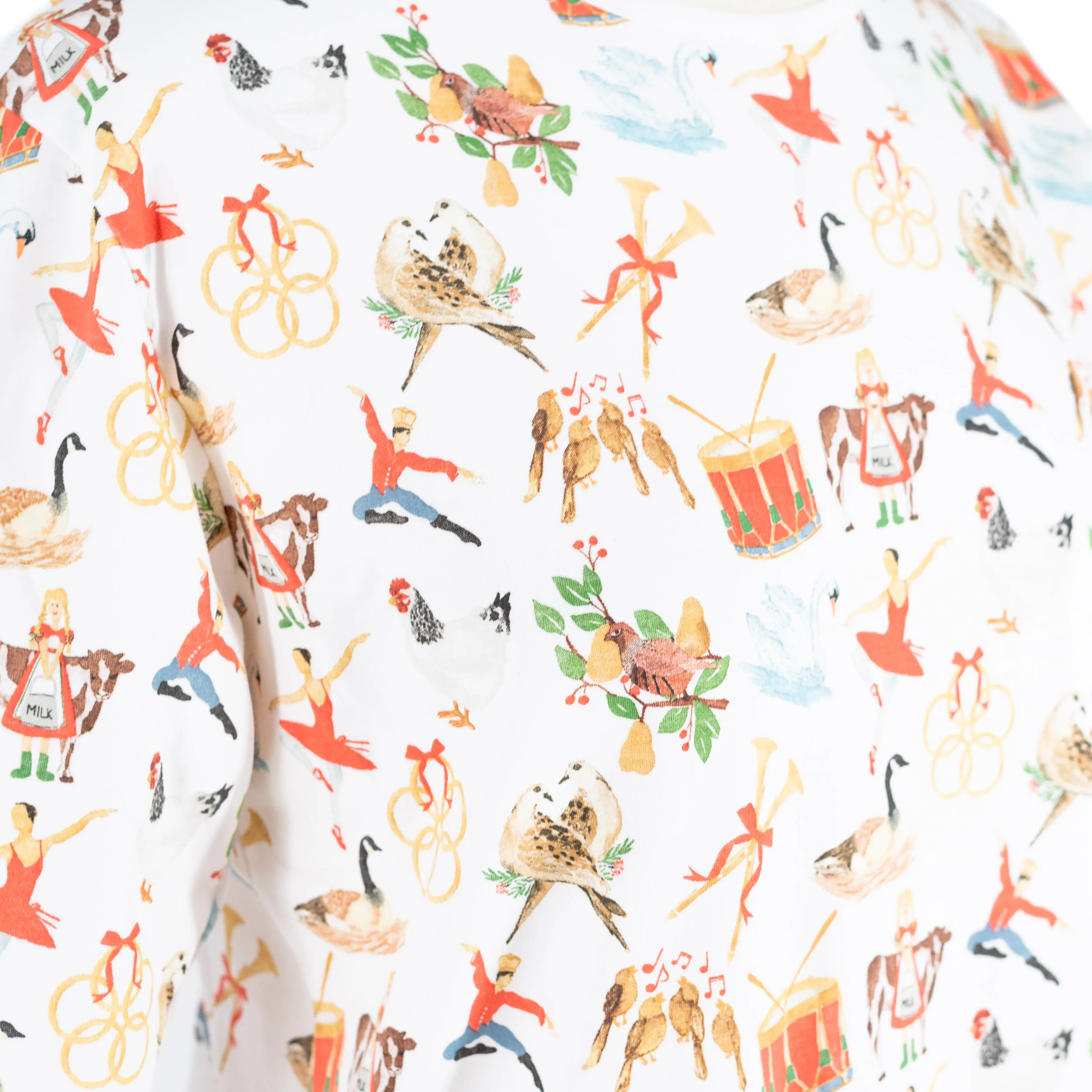 Women's 12 Days of Christmas Two Piece