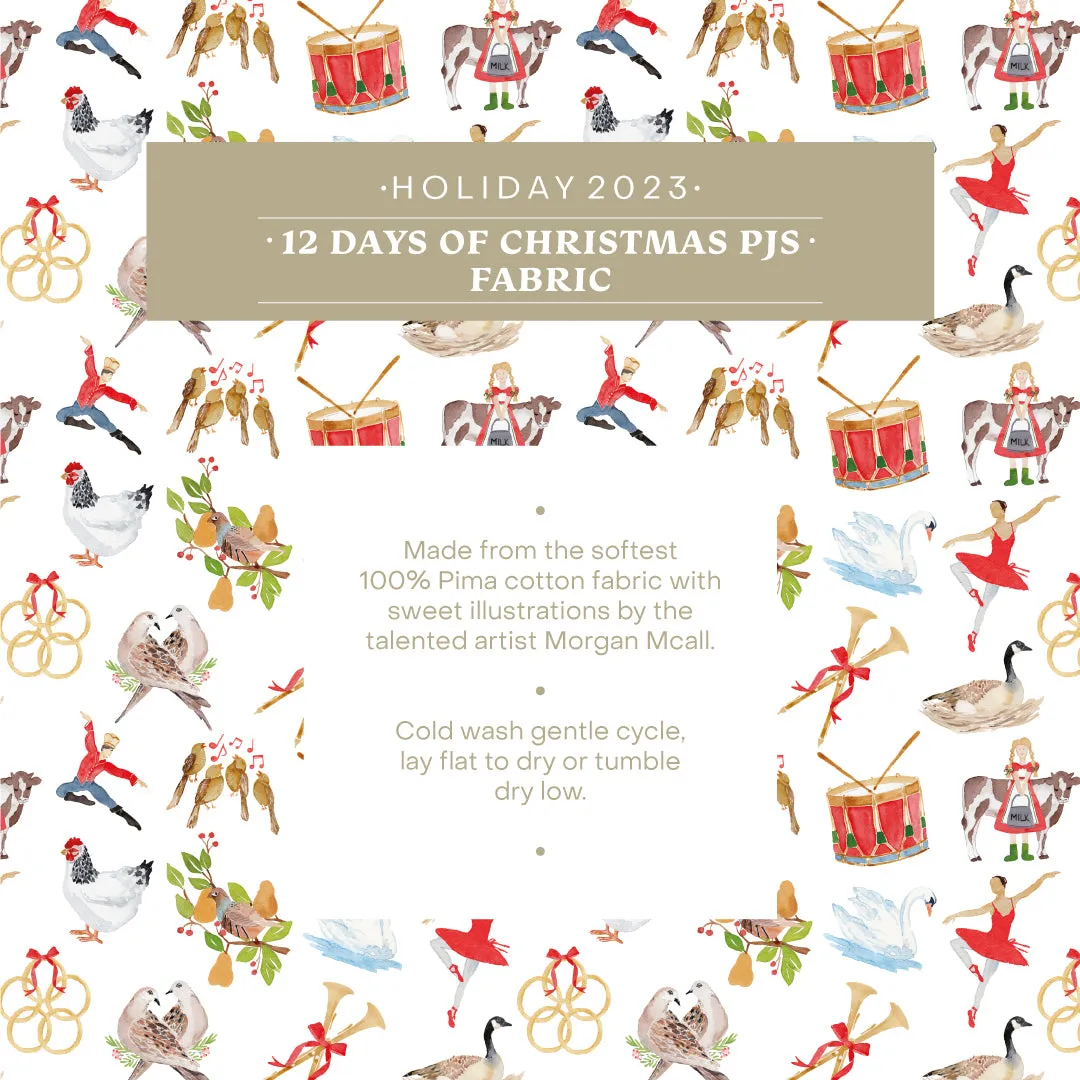Women's 12 Days of Christmas Two Piece