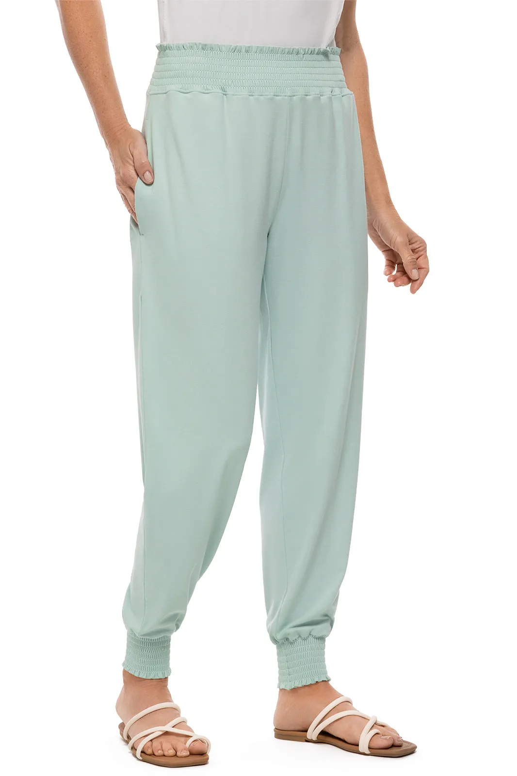 Women's Calle Ocho Jogger  |  Misty Aqua