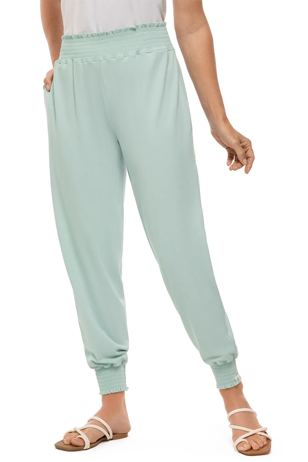 Women's Calle Ocho Jogger  |  Misty Aqua