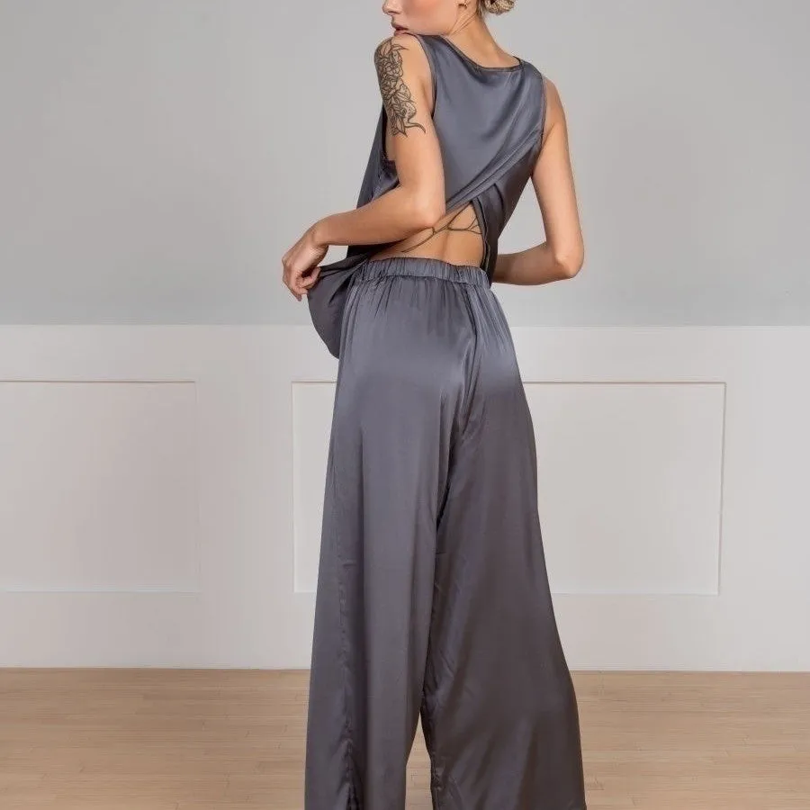 Women's Fashion Minimalist Vest Trousers Pajama Set