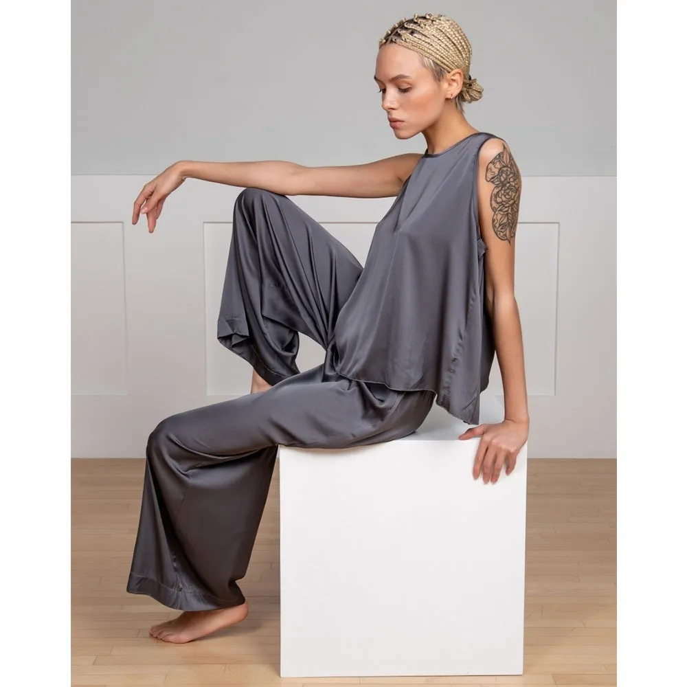 Women's Fashion Minimalist Vest Trousers Pajama Set