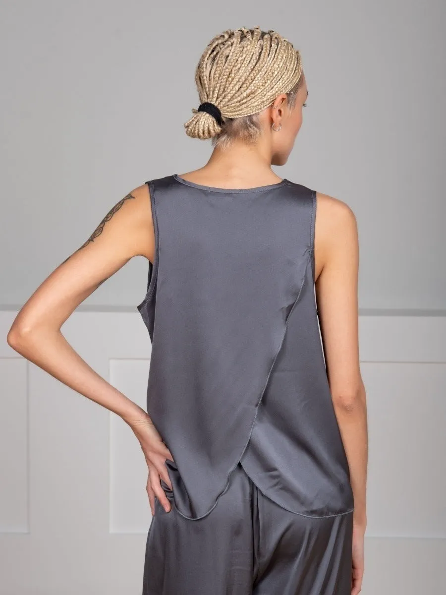 Women's Fashion Minimalist Vest Trousers Pajama Set